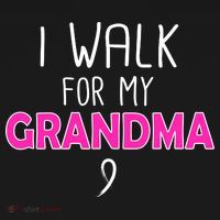 I Walk For My Grandma Breast Cancer Mousepad thumb 1