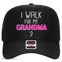 I Walk For My Grandma Breast Cancer Hat thumb 0