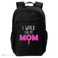I Walk For My Mom Breast Cancer Backpack thumb 0