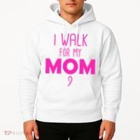 I Walk For My Mom Breast Cancer Hoodie thumb 2