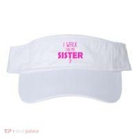 I Walk For My Sister Breast Cancer Visor thumb 0