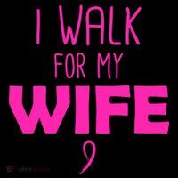 I Walk For My Wife Breast Cancer Coffee Mug thumb 5
