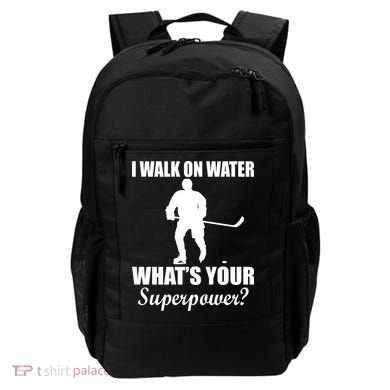 I Walk On Ice What's Your Superpower Backpack