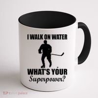 I Walk On Ice What's Your Superpower Coffee Mug thumb 1