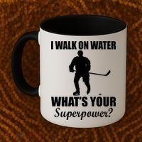I Walk On Ice What's Your Superpower Coffee Mug thumb 2