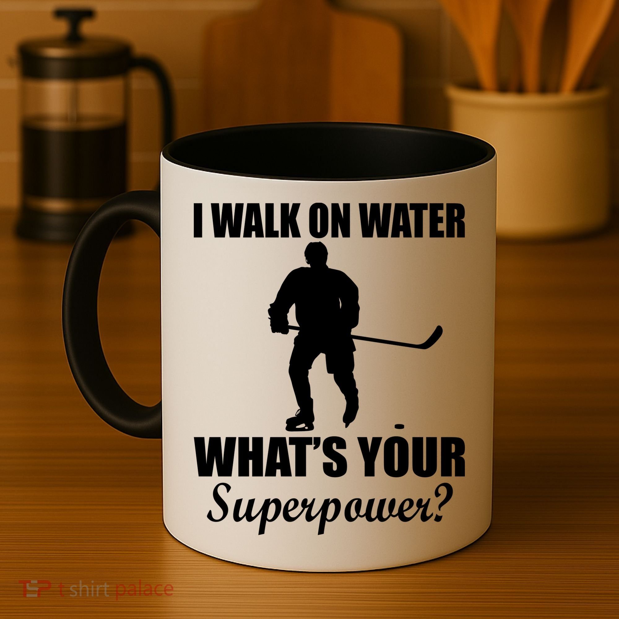 I Walk On Ice What's Your Superpower Coffee Mug