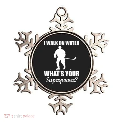 I Walk On Ice What's Your Superpower Ornament
