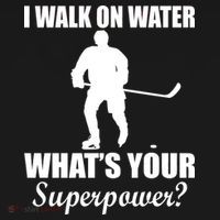 I Walk On Ice What's Your Superpower Ornament thumb 1