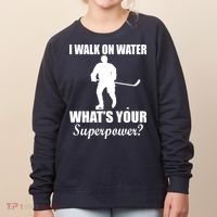 I Walk On Ice What's Your Superpower Women's Sweatshirt thumb 0