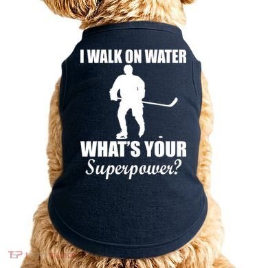 I Walk On Ice What's Your Superpower Doggie Tank