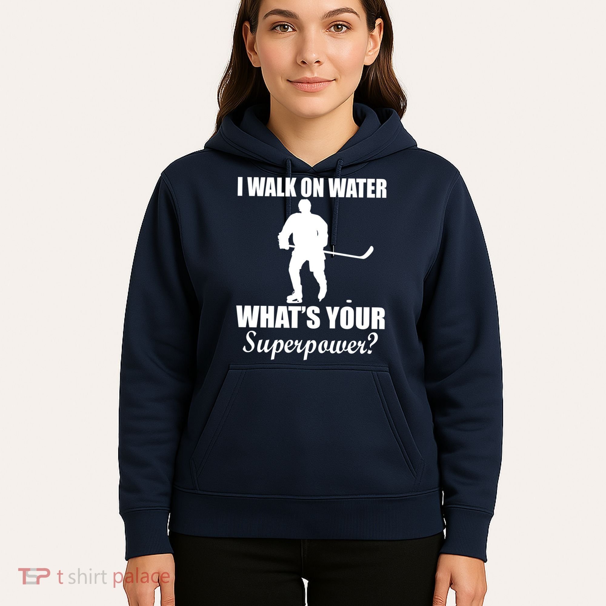 I Walk On Ice What's Your Superpower Hoodie