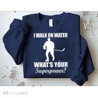 I Walk On Ice What's Your Superpower Sweatshirt thumb 2