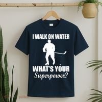 I Walk On Ice What's Your Superpower T-Shirt thumb 2