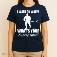 I Walk On Ice What's Your Superpower T-Shirt thumb 4