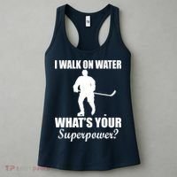 I Walk On Ice What's Your Superpower Women's Tank Top thumb 3