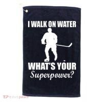 I Walk On Ice What's Your Superpower Golf Towel thumb 0