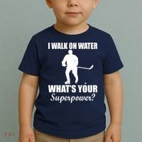 I Walk On Ice What's Your Superpower Toddler T-Shirt thumb 2