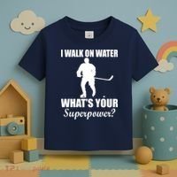I Walk On Ice What's Your Superpower Toddler T-Shirt thumb 3