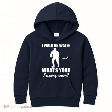 I Walk On Ice What's Your Superpower Kids Hoodie
