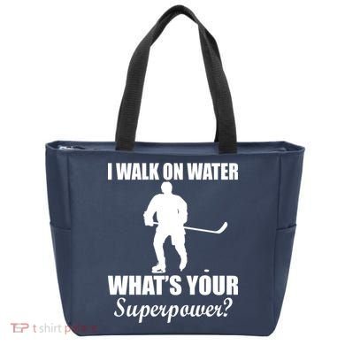 I Walk On Ice What's Your Superpower Tote Bag