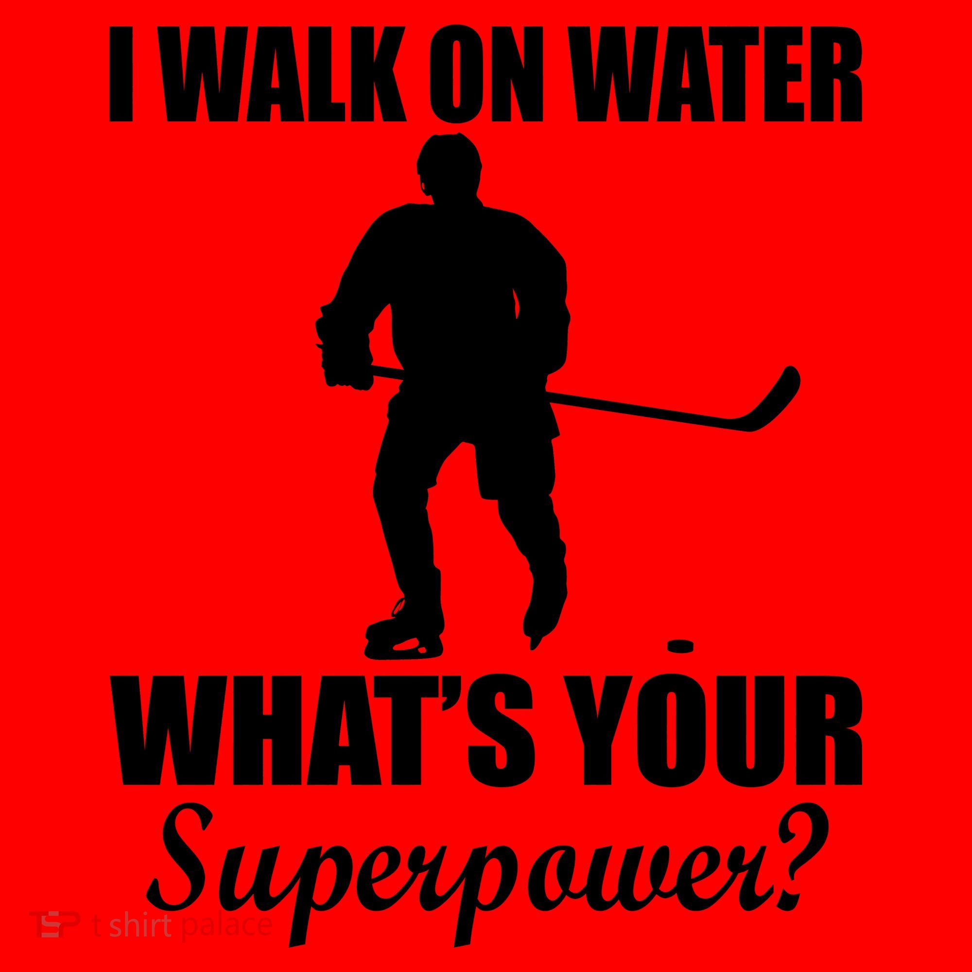 I Walk On Ice What's Your Superpower Santa Hat