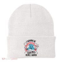 I Wanna Be Nice But Then People Happen Beanie thumb 0