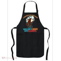 I Wanna Be the One Who Has a Beer With Darryl Funny Bigfoot Apron thumb 0