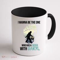 I Wanna Be The One Who Has A Beer With Daryl Coffee Mug thumb 1