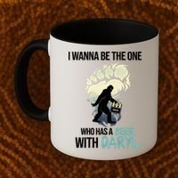 I Wanna Be The One Who Has A Beer With Daryl Coffee Mug thumb 2