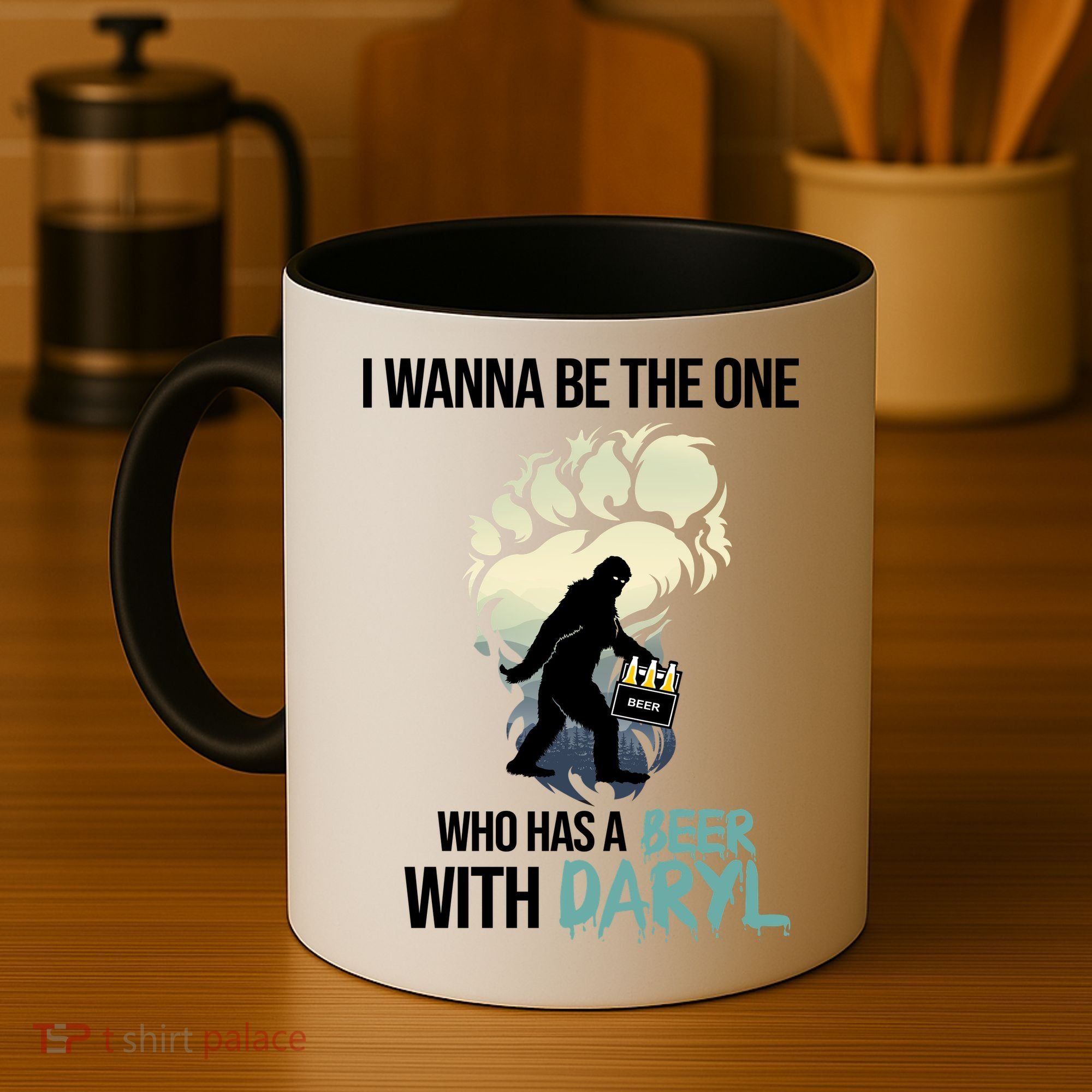 I Wanna Be The One Who Has A Beer With Daryl Coffee Mug