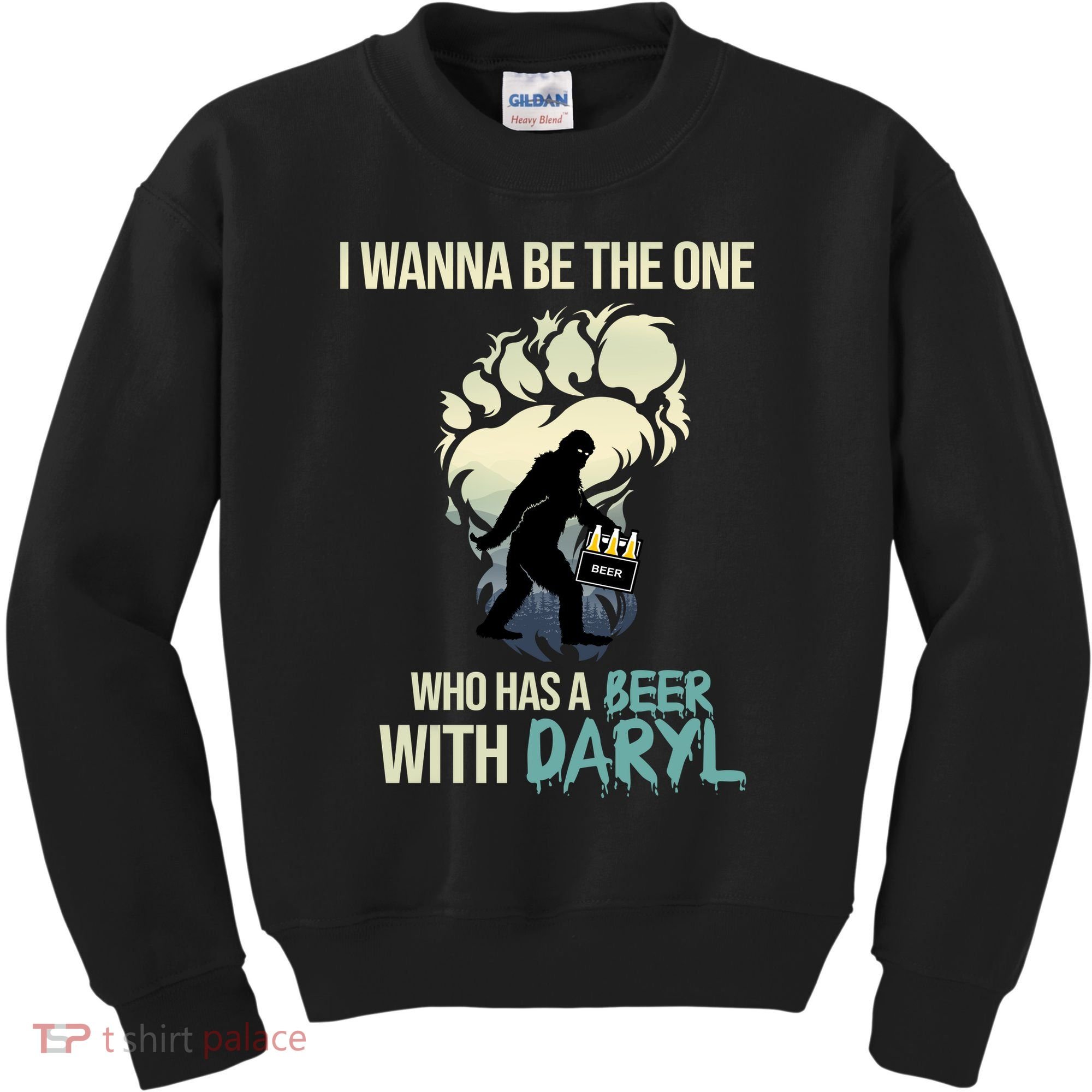 I Wanna Be The One Who Has A Beer With Daryl Kids Sweatshirt