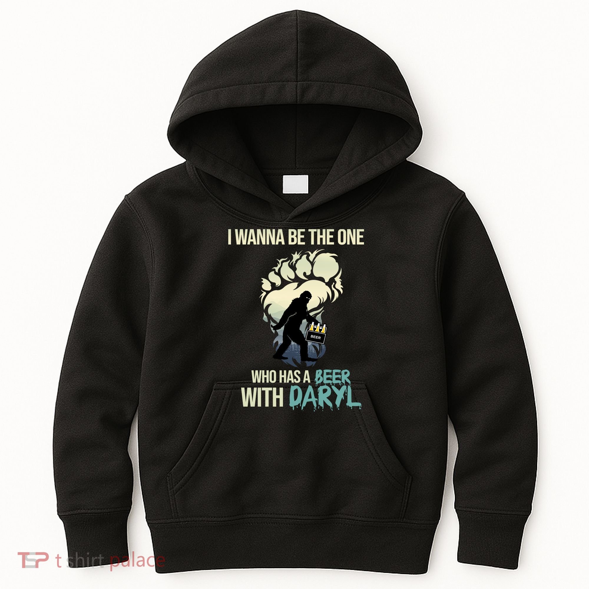I Wanna Be The One Who Has A Beer With Daryl Kids Hoodie