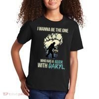 I Wanna Be The One Who Has A Beer With Daryl Kids T-Shirt thumb 2
