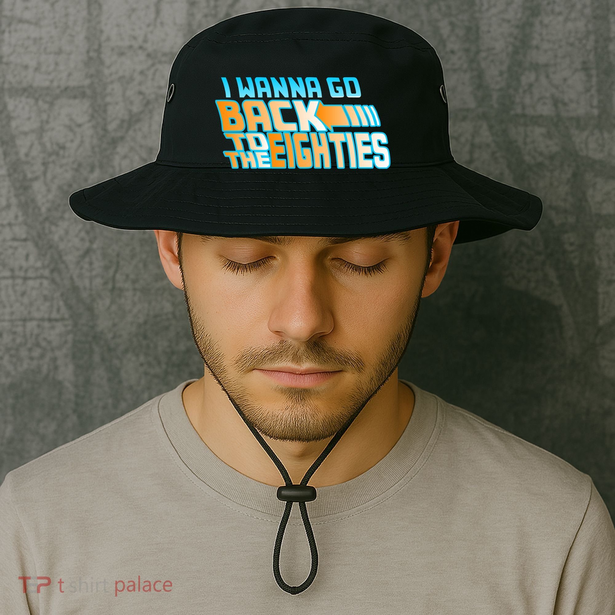 I Wanna Go Back To The 80s Bucket Hat