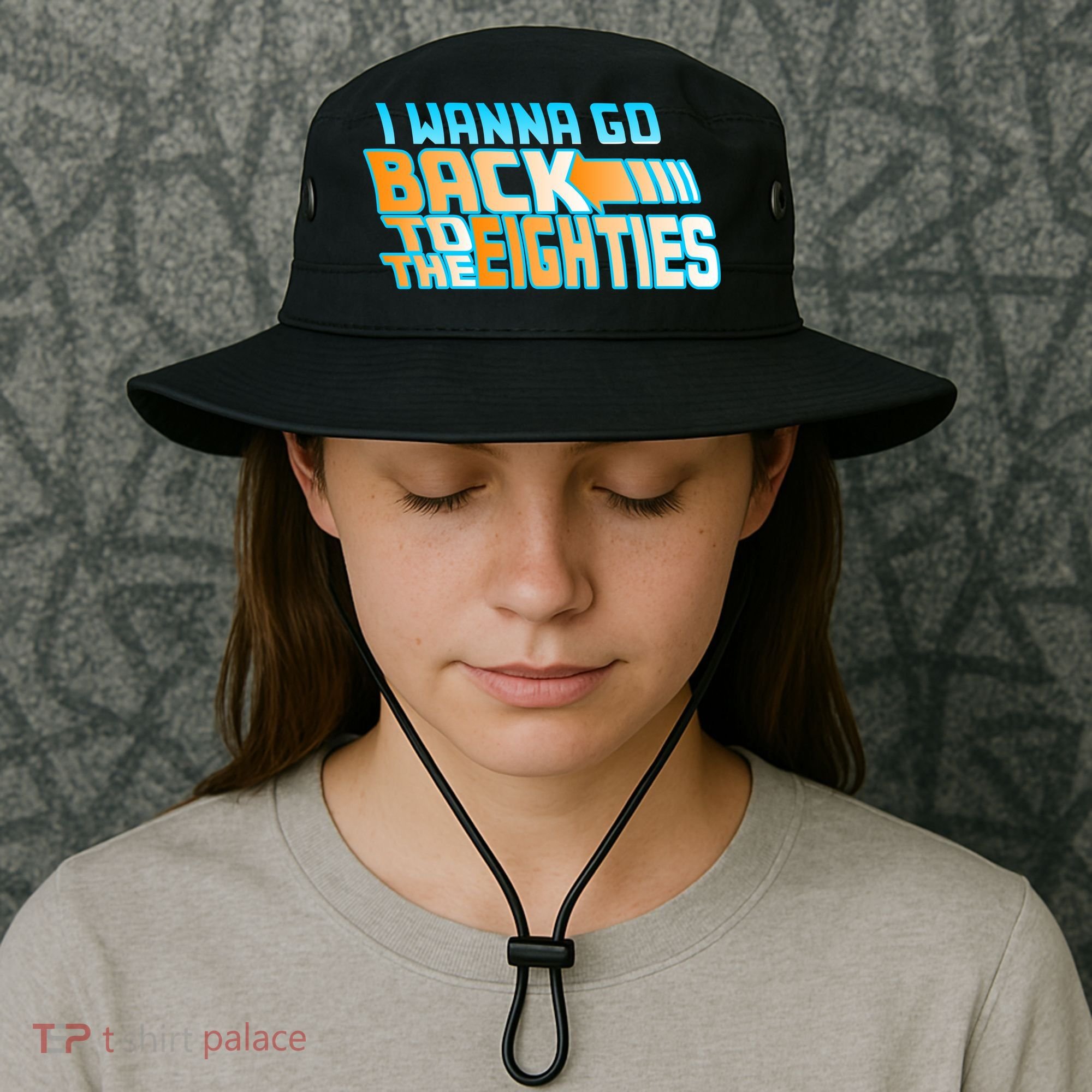 I Wanna Go Back To The 80s Bucket Hat