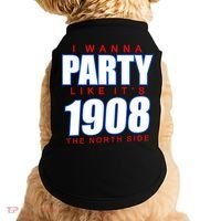 I Wanna Party Like It's 1908 The North Side Chicago Doggie Tank thumb 0