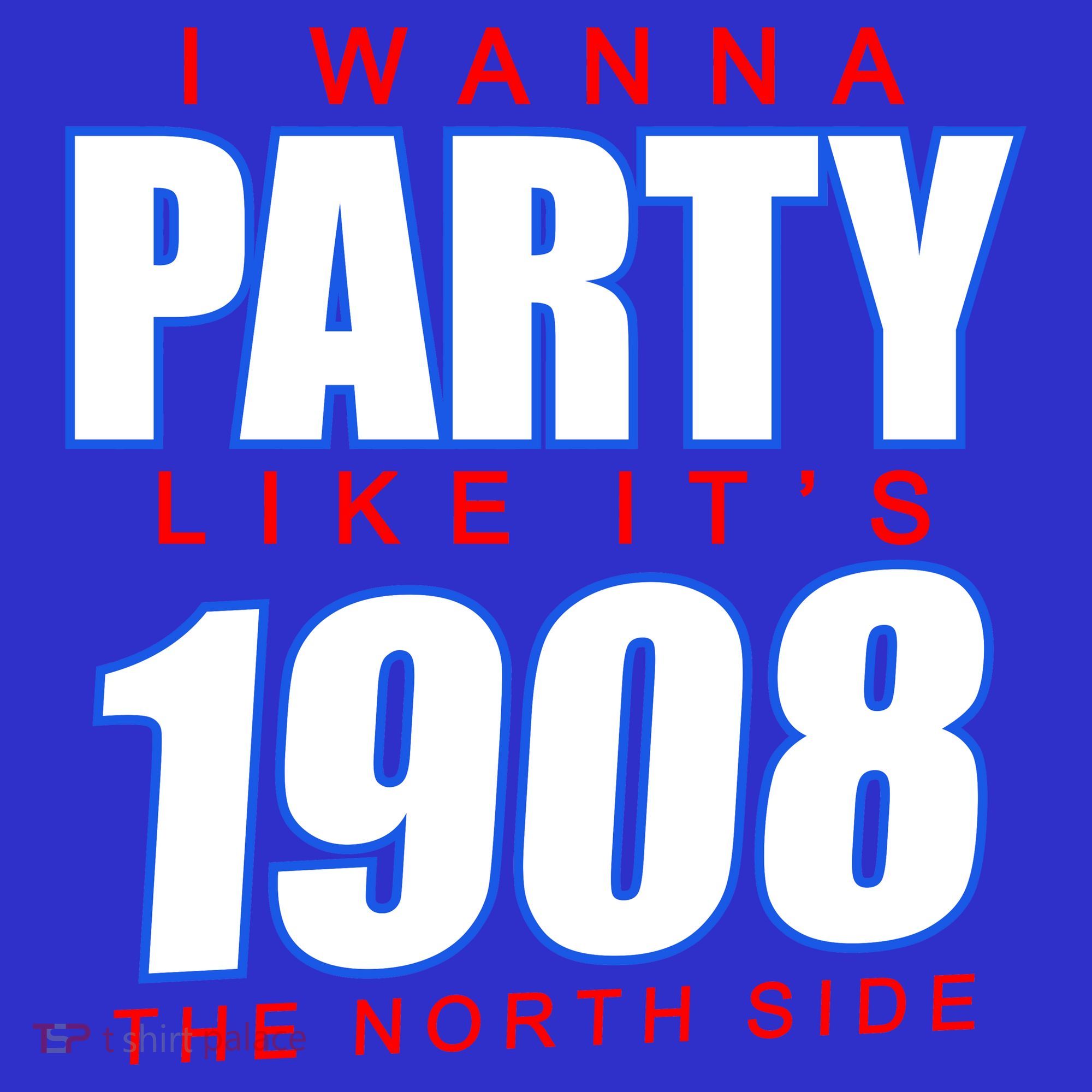 I Wanna Party Like It's 1908 The North Side Chicago Apron
