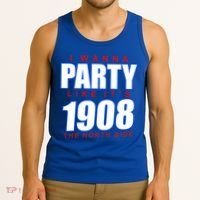 I Wanna Party Like It's 1908 The North Side Chicago Tank Top thumb 3