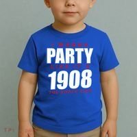 I Wanna Party Like It's 1908 The North Side Chicago Toddler T-Shirt thumb 2