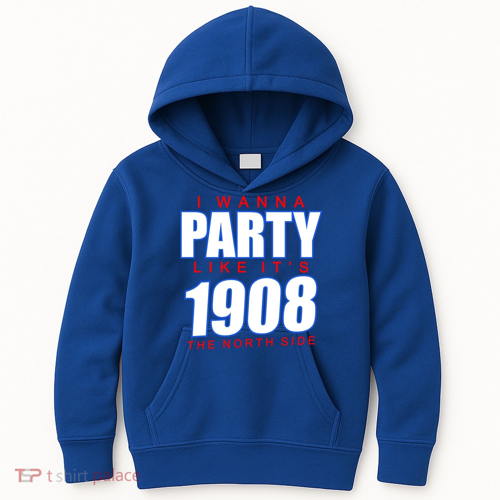 I Wanna Party Like It's 1908 The North Side Chicago Kids Hoodie