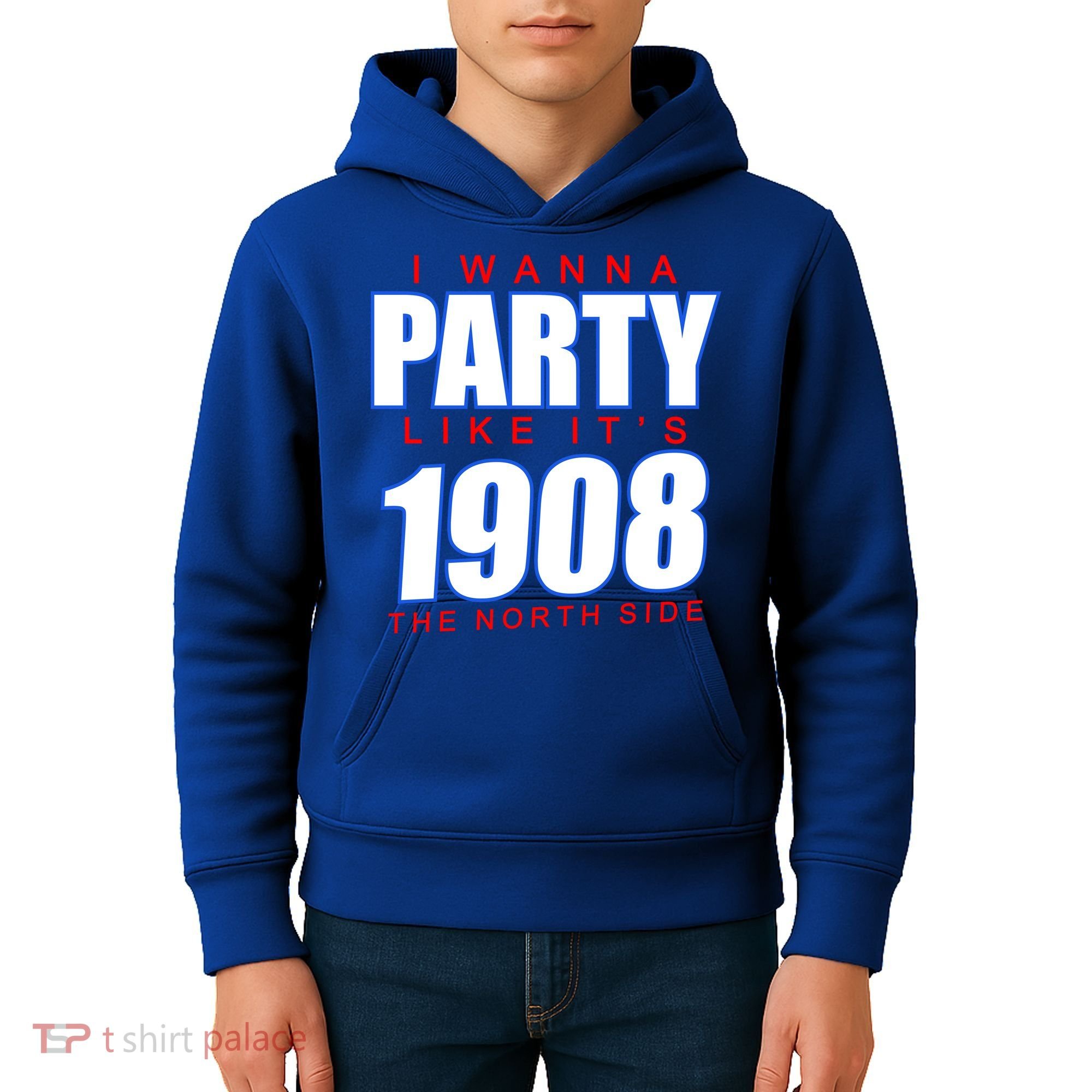 I Wanna Party Like It's 1908 The North Side Chicago Kids Hoodie