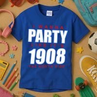 I Wanna Party Like It's 1908 The North Side Chicago Kids T-Shirt thumb 3