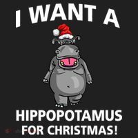 I Want A Hippopotamus For Christmas Women's Sweatshirt thumb 2