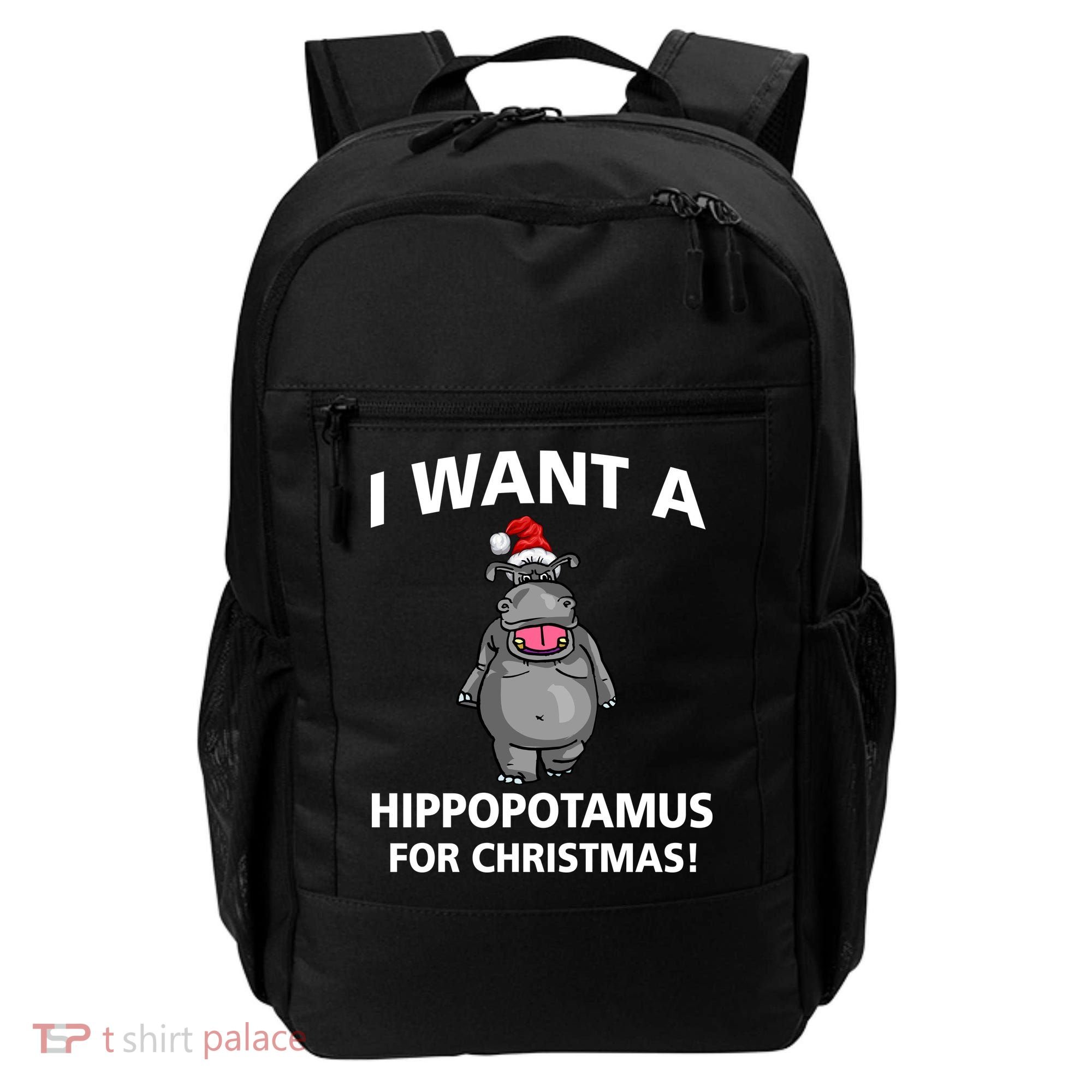 I Want A Hippopotamus For Christmas Backpack