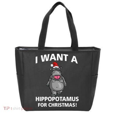 I Want A Hippopotamus For Christmas Tote Bag
