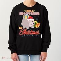 I Want A Hippopotamus for Christmas Classic Song Women's Sweatshirt thumb 0
