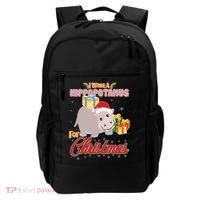 I Want A Hippopotamus for Christmas Classic Song Backpack thumb 0