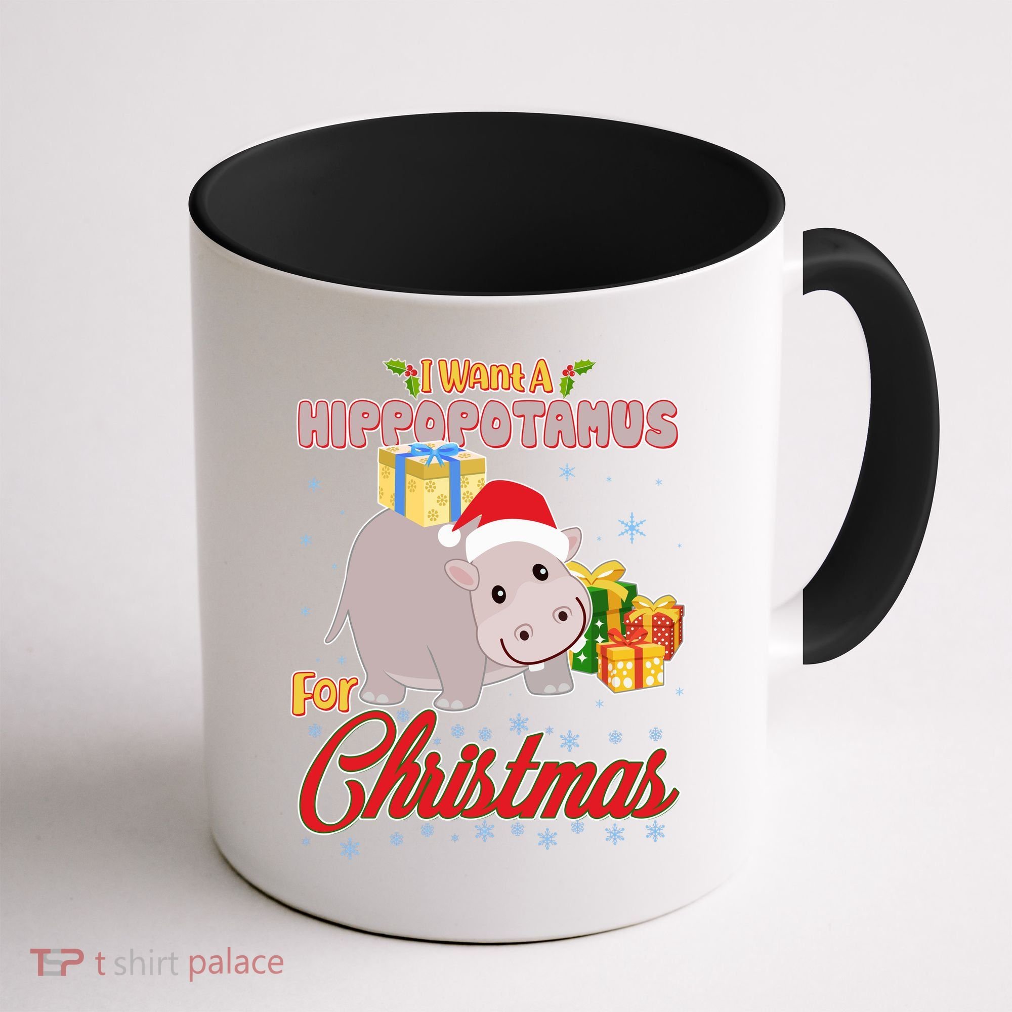 I Want A Hippopotamus for Christmas Classic Song Coffee Mug