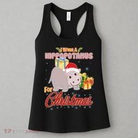 I Want A Hippopotamus for Christmas Classic Song Women's Tank Top thumb 3