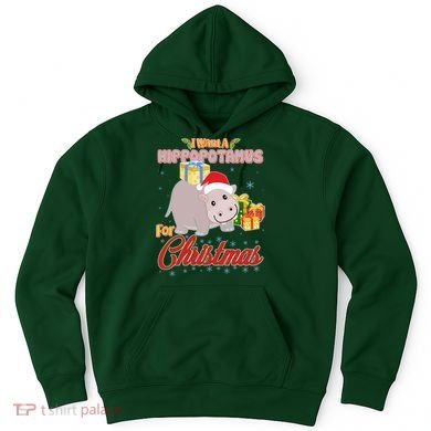 I Want A Hippopotamus for Christmas Classic Song Hoodie